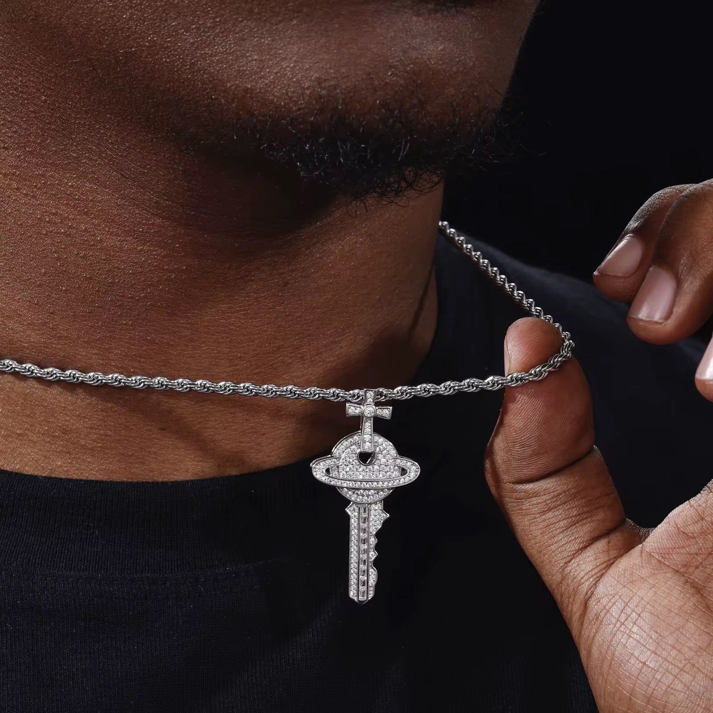 Orbit Key Pendant