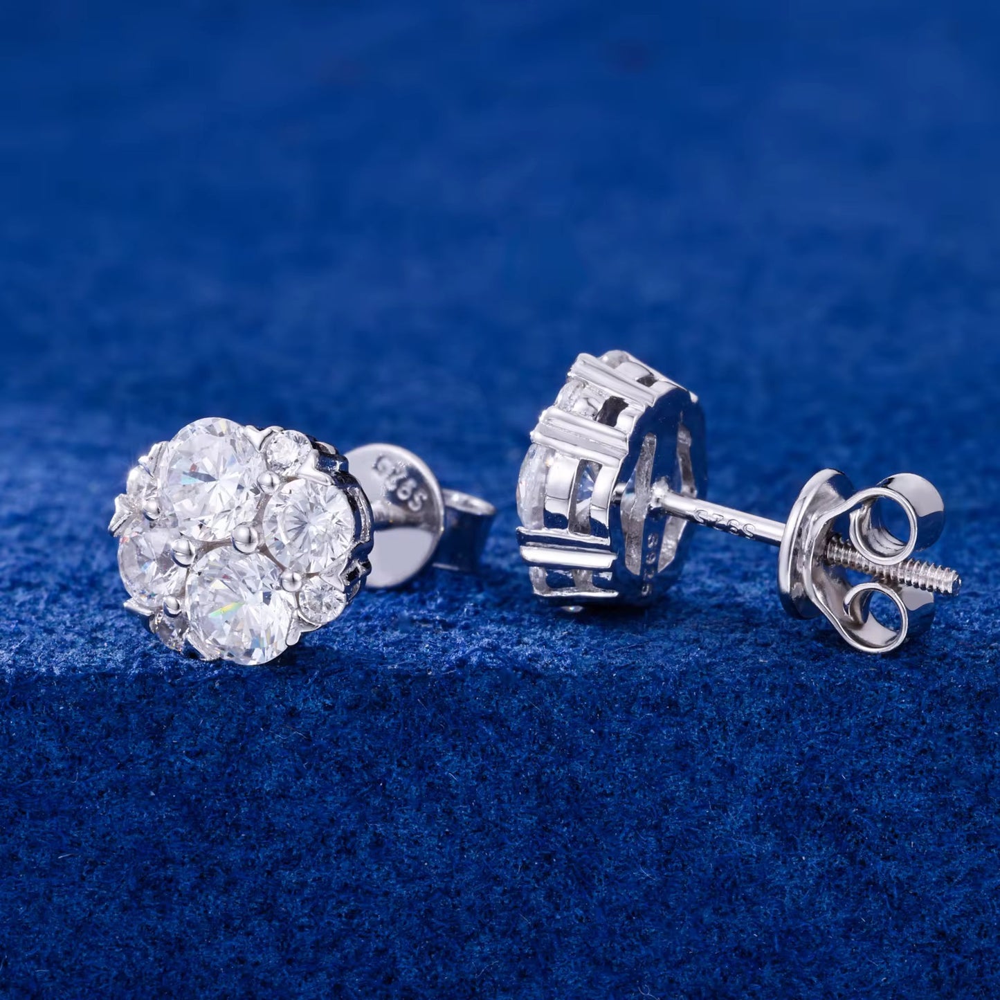 Crown Stud Earrings