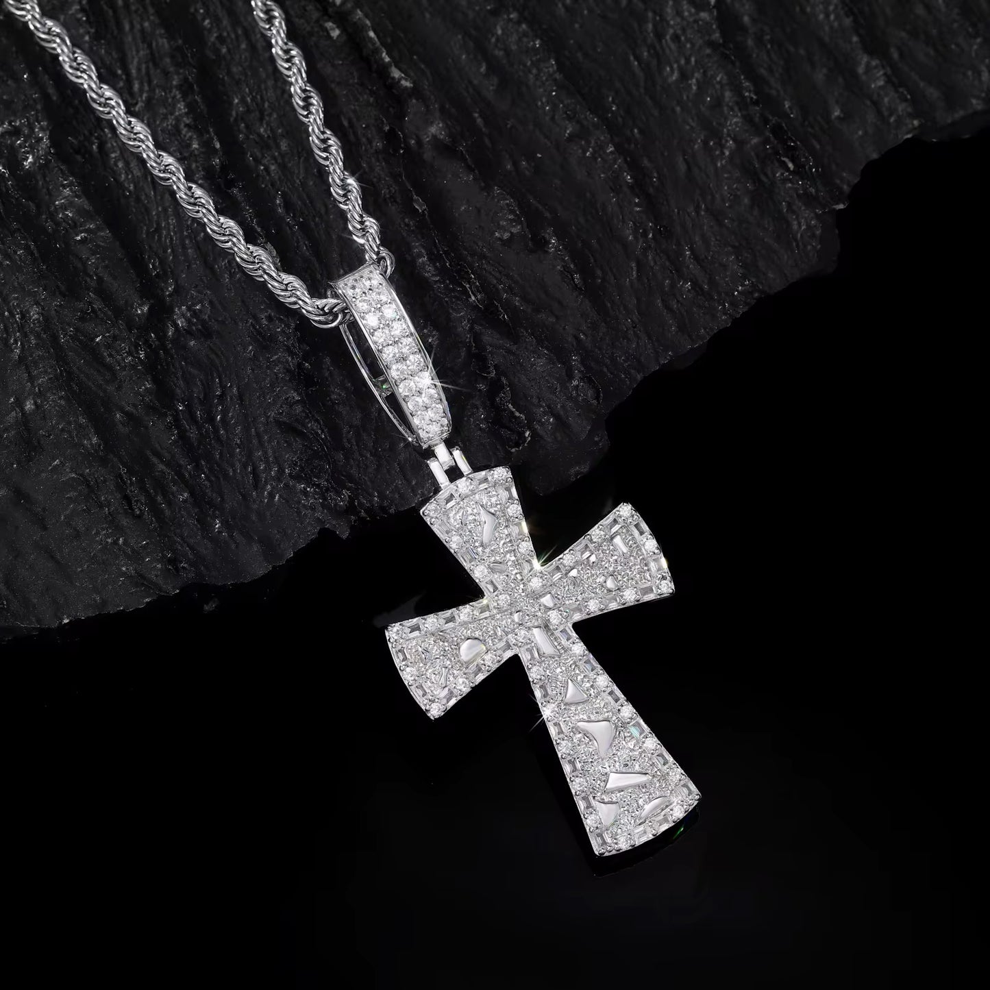 Shatter Cross Pendant