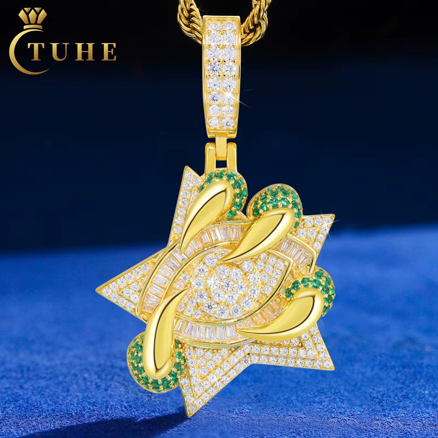Aether Eye Pendant Gold