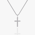 Cross Chain Pendant Silver