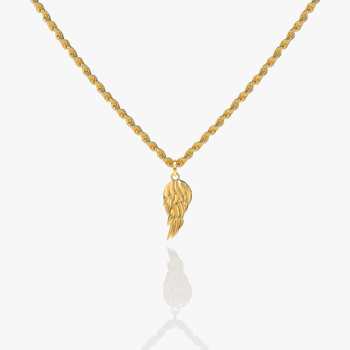 Wing Pendant Gold