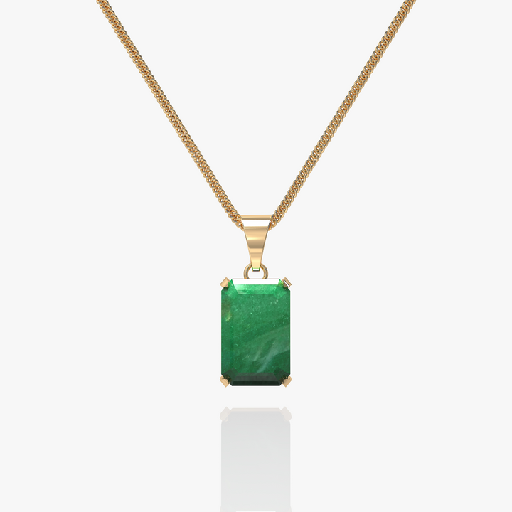 Void Aventurine Pendant Gold