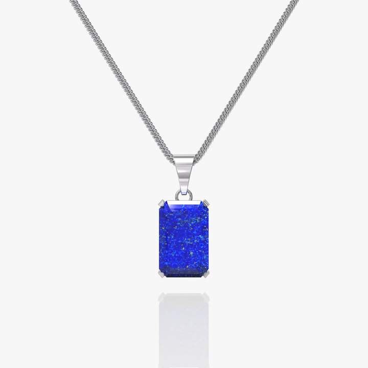 Void Lapis Pendant Silver