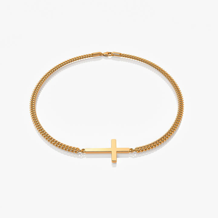 Cross x Rope Set - Gold