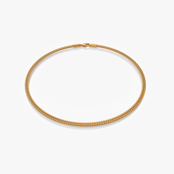 Cuban Link Bracelet Gold 2MM