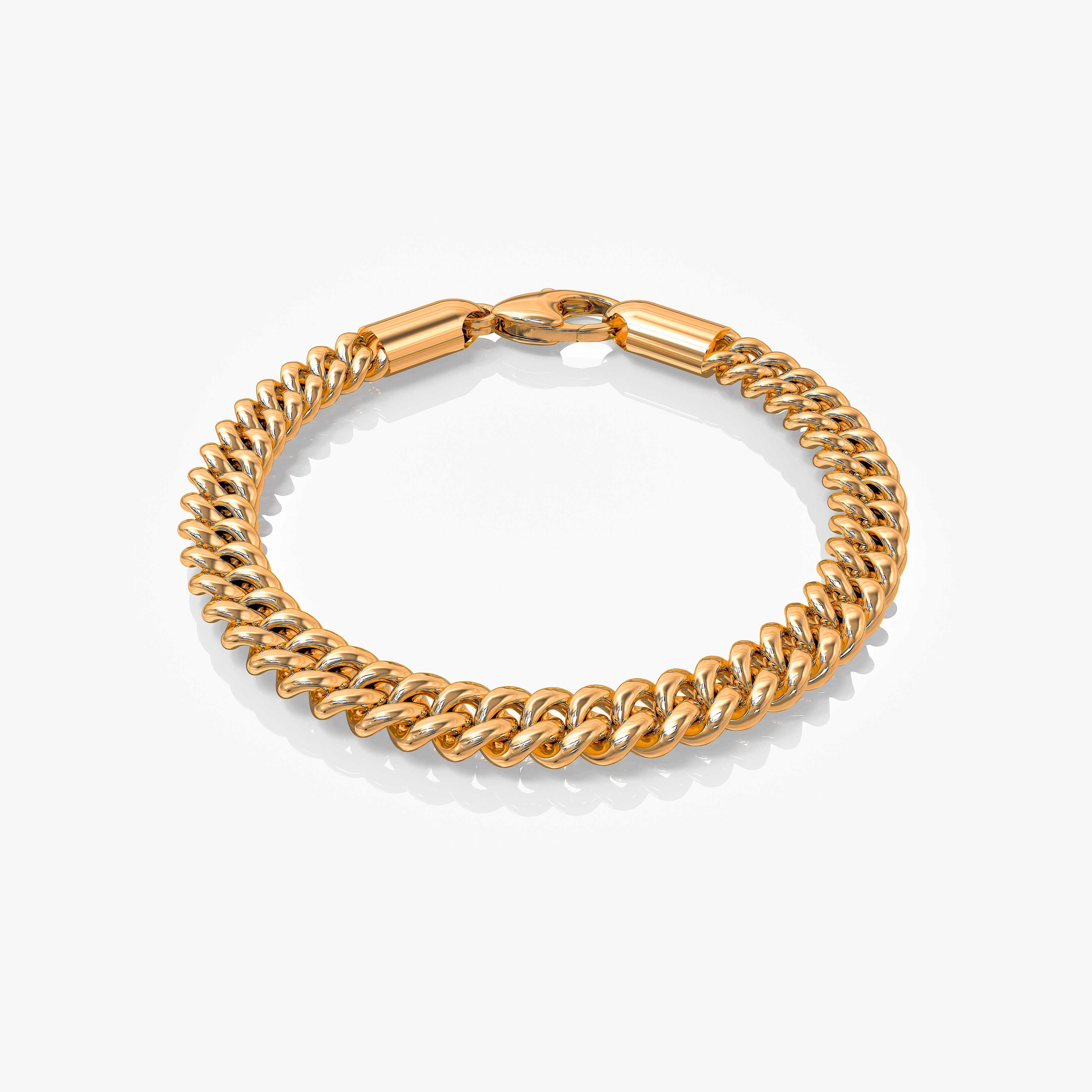 Cuban Link Bracelet Gold 8MM