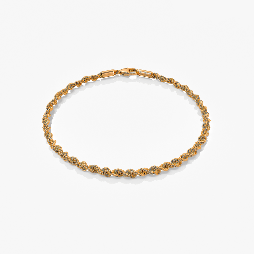 Cross x Rope Set - Gold