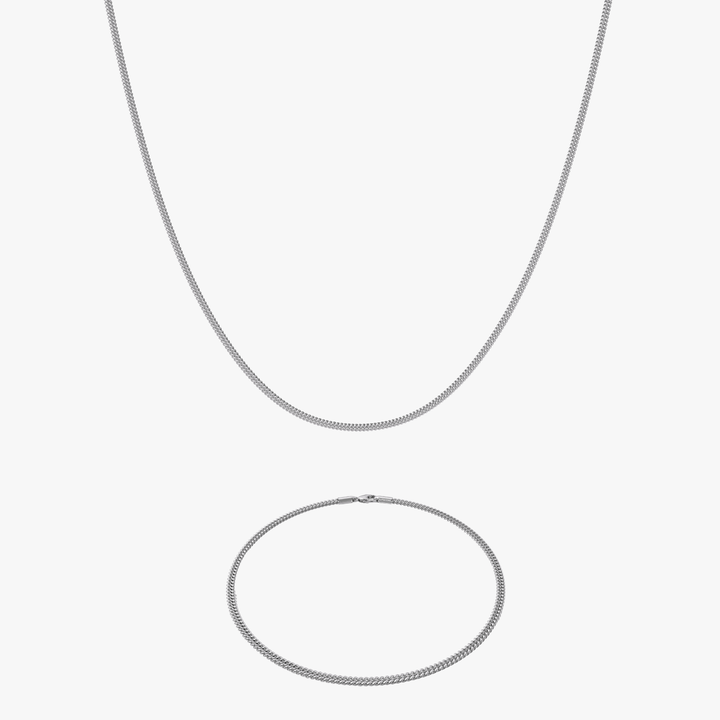 Bundle - Cuban Silver 2MM