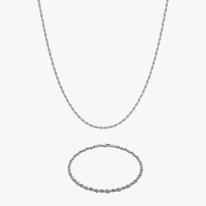 Bundle - Rope Silver 3MM