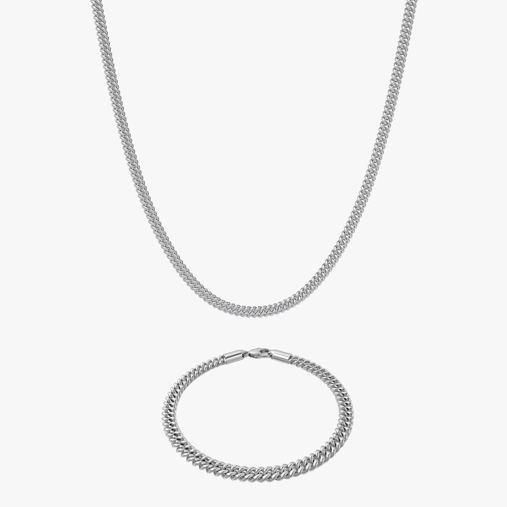 Bundle - Cuban Silver 5MM