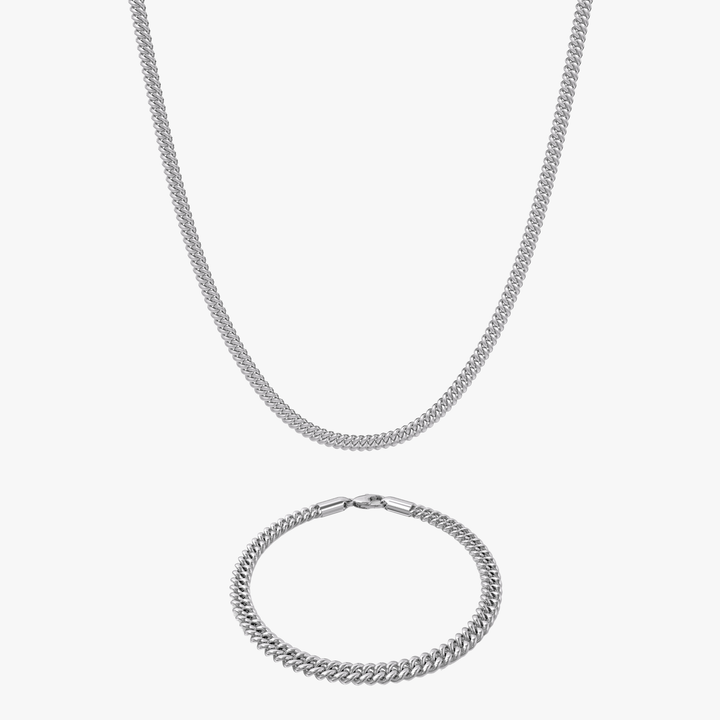 Bundle - Cuban Silver 5MM