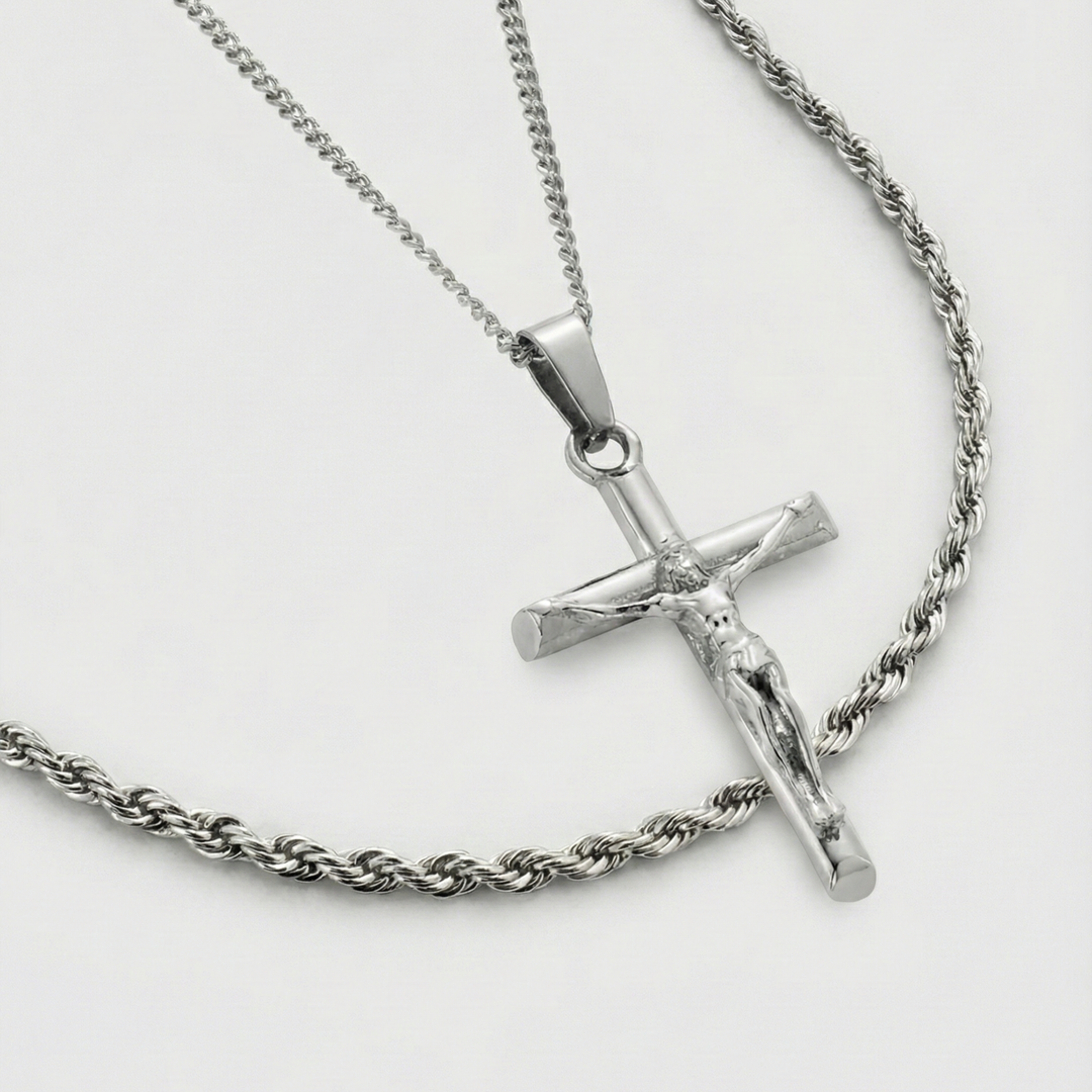 Crucifix Pendant Silver