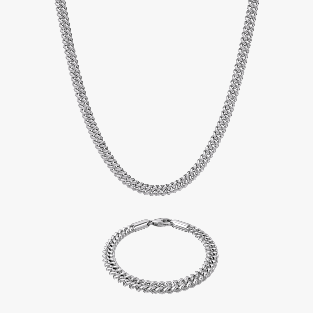 Bundle - Cuban Silver 8MM