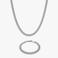 Bundle - Cuban Silver 8MM