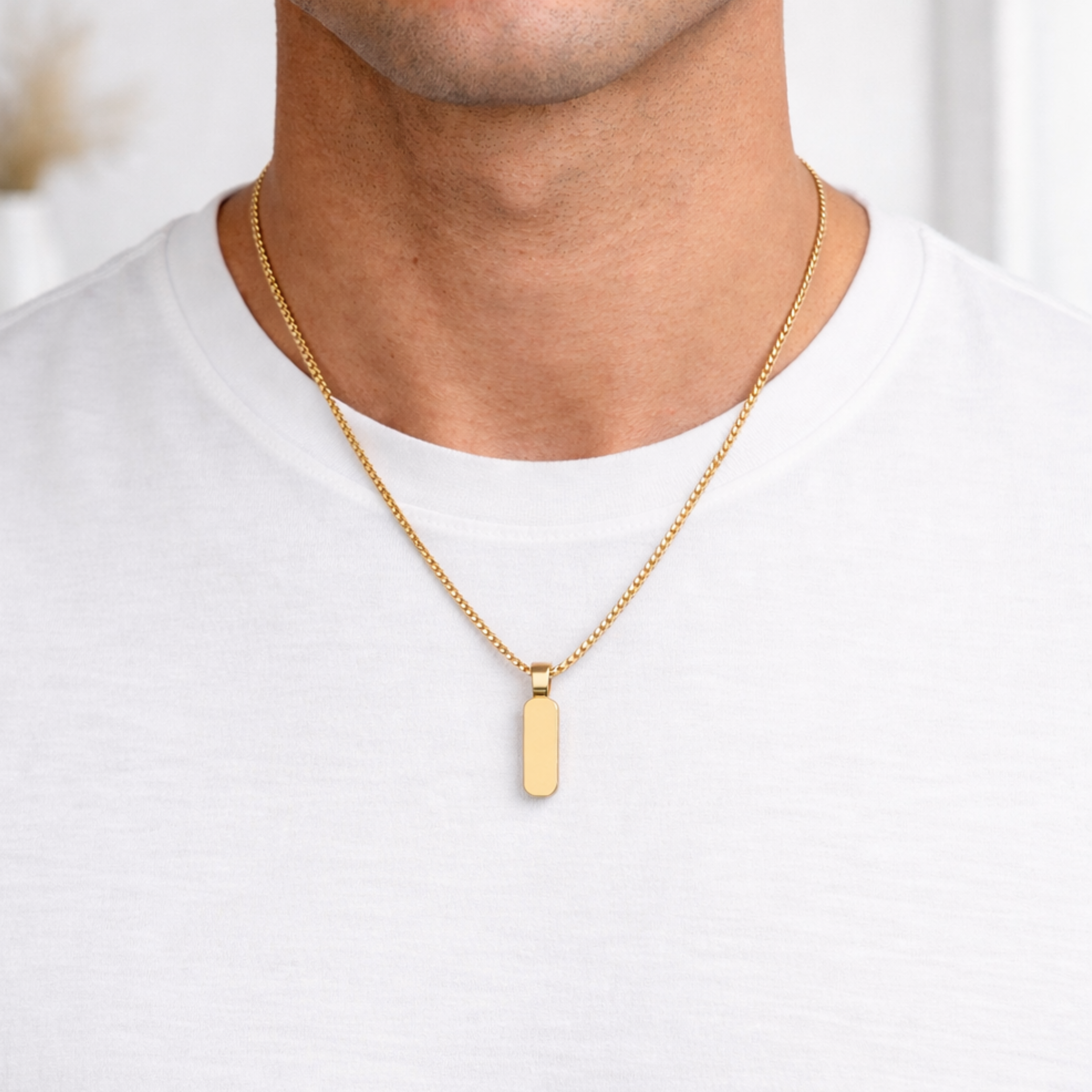 Minimal Pendant Set Gold
