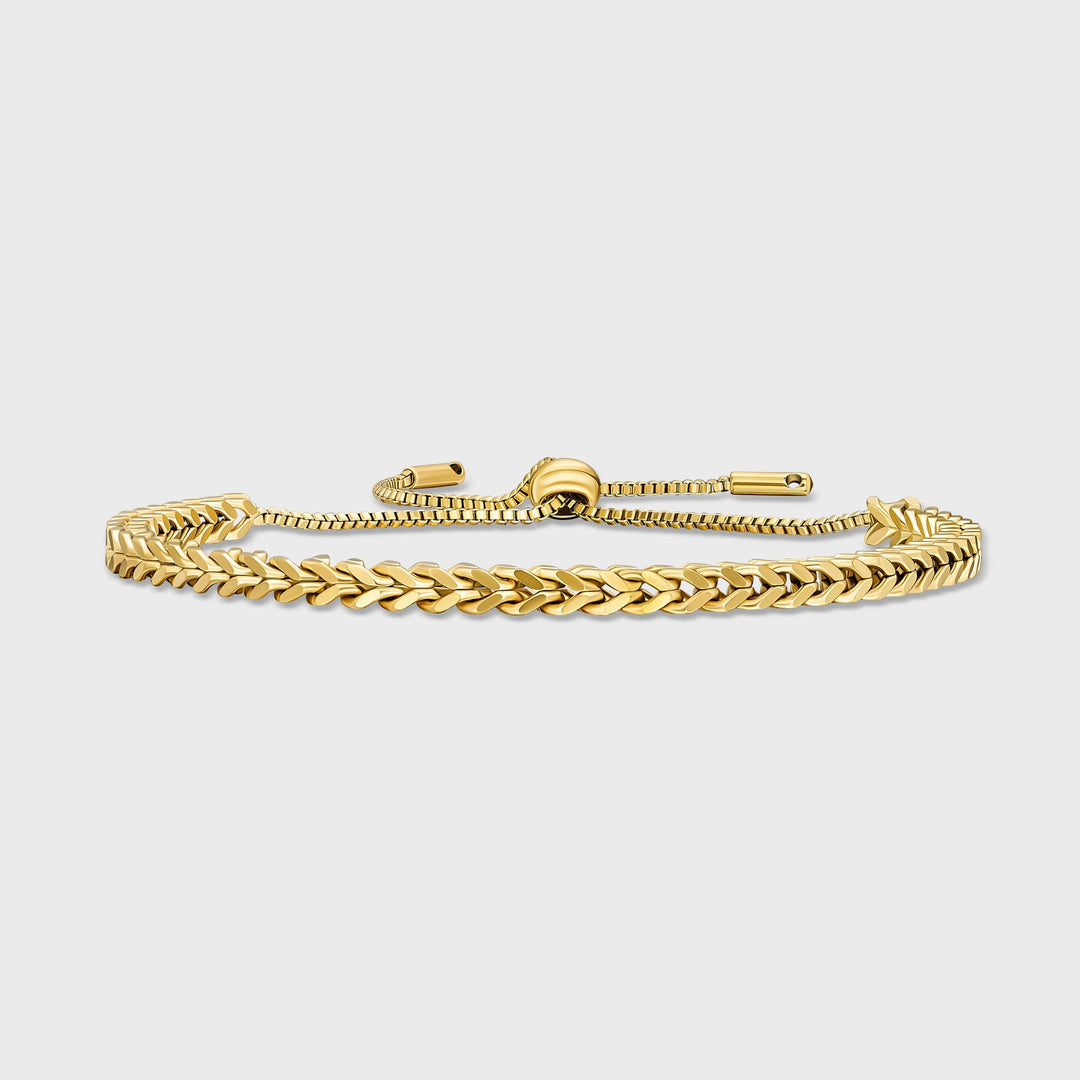 Women's Gold 3mm Franco Bracelet