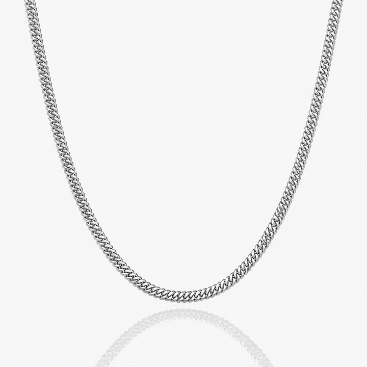 Cuban Link Chain Silver 5MM