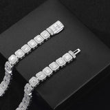 Corvanni Royale Cushion-Cut Tennis Bracelet (8mm / 11mm)