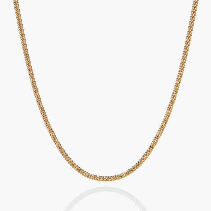 Cuban Link Chain Gold 4MM