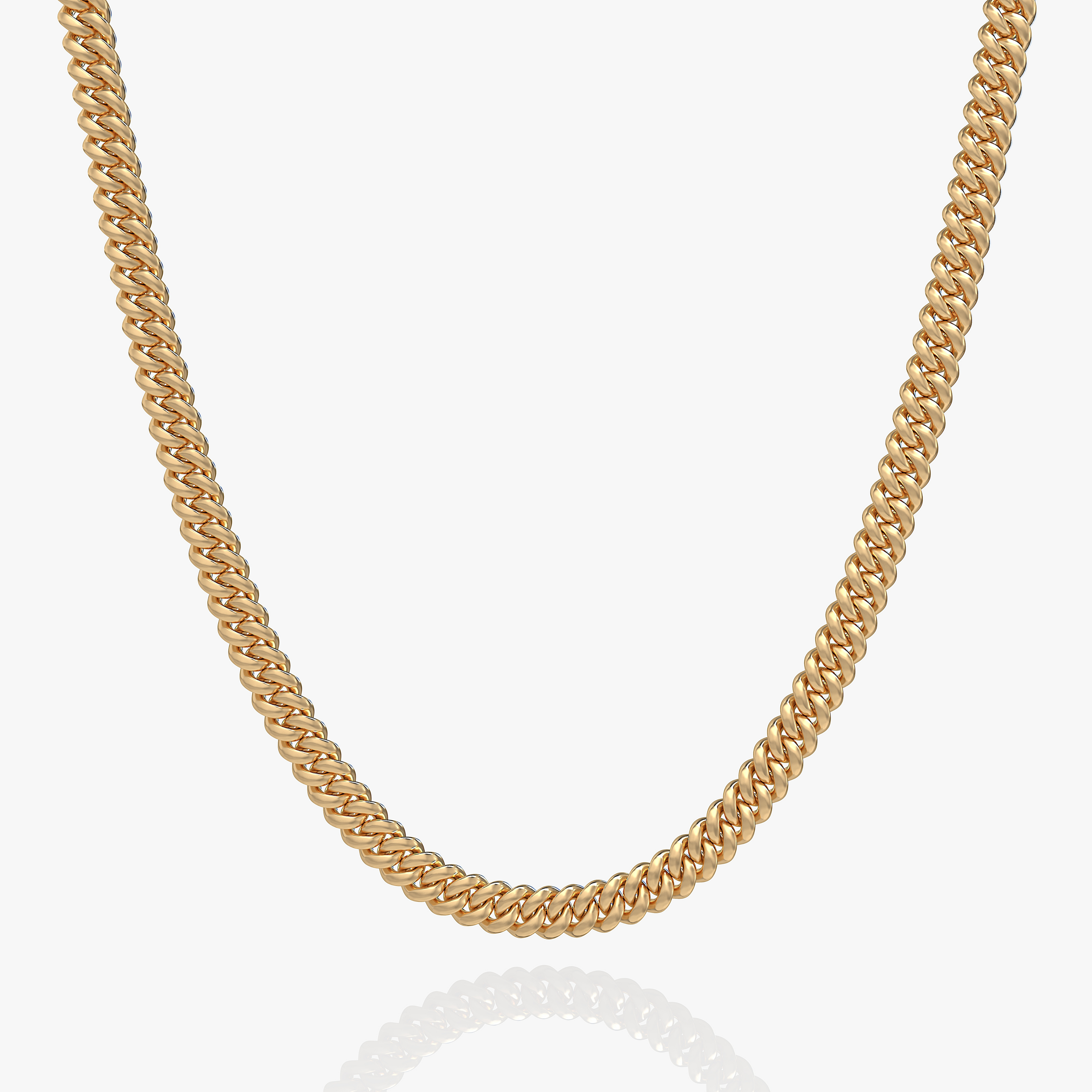 Cuban Link Chain Gold 8MM