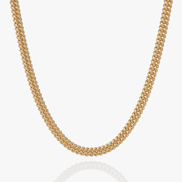 Cuban Link Chain Gold 8MM