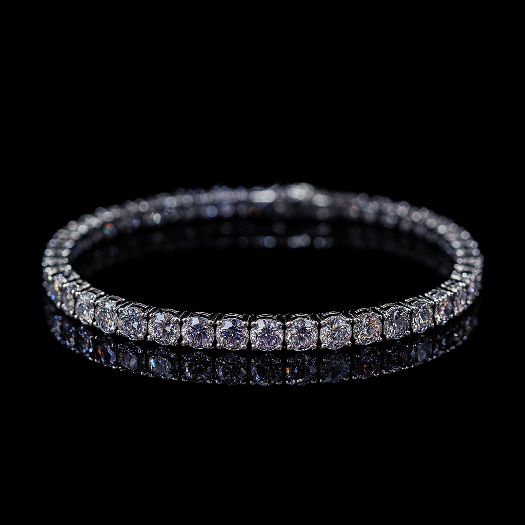 Corvanni Classic Tennis Bracelet (2mm / 3mm / 4mm / 5mm / 6.5mm)