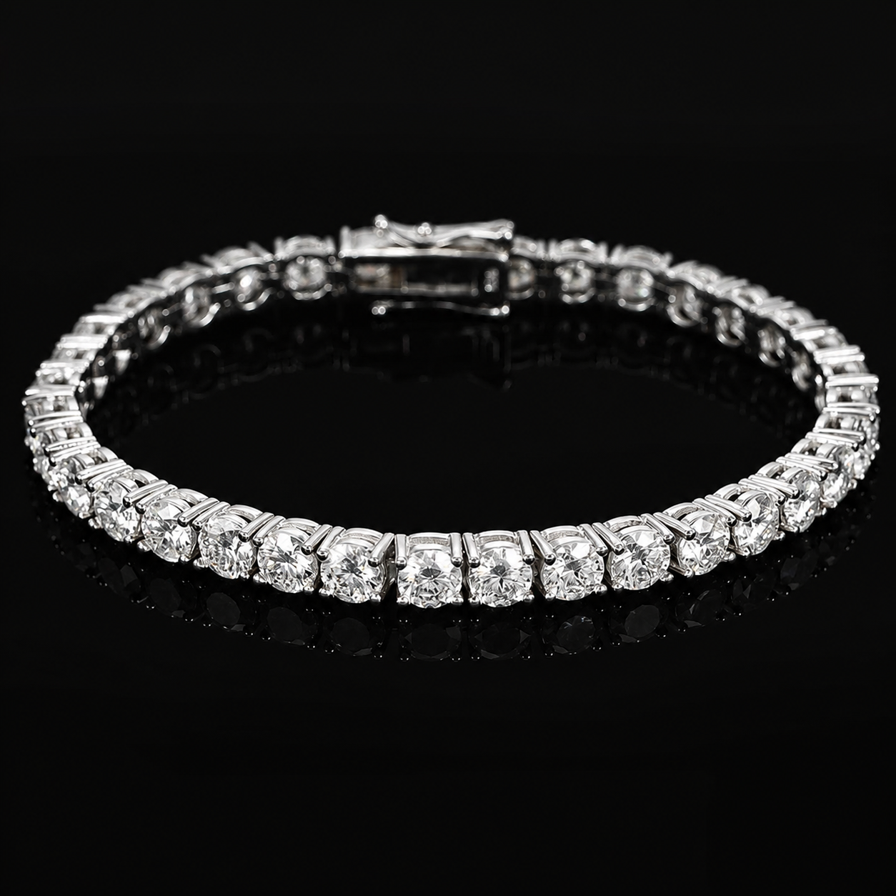 2m/3mm/4mm/5mm/6mm Tennis Bracelet