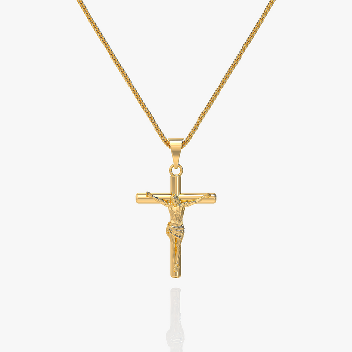 Crucifix Pendant Gold