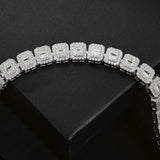 Corvanni Royale Cushion-Cut Tennis Bracelet (8mm / 11mm)