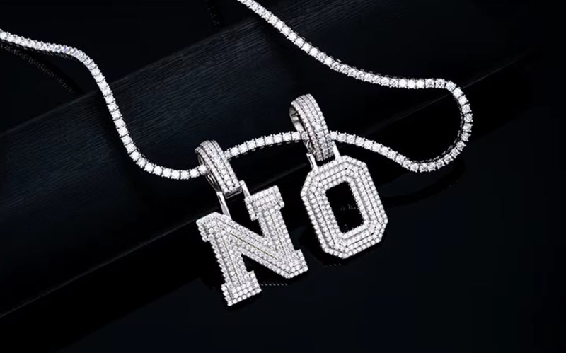 Corvanni Signature Initial Pendant