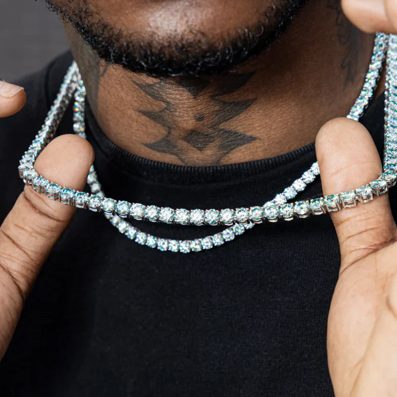 Corvanni Prism Tennis Chain (4mm / 5mm)