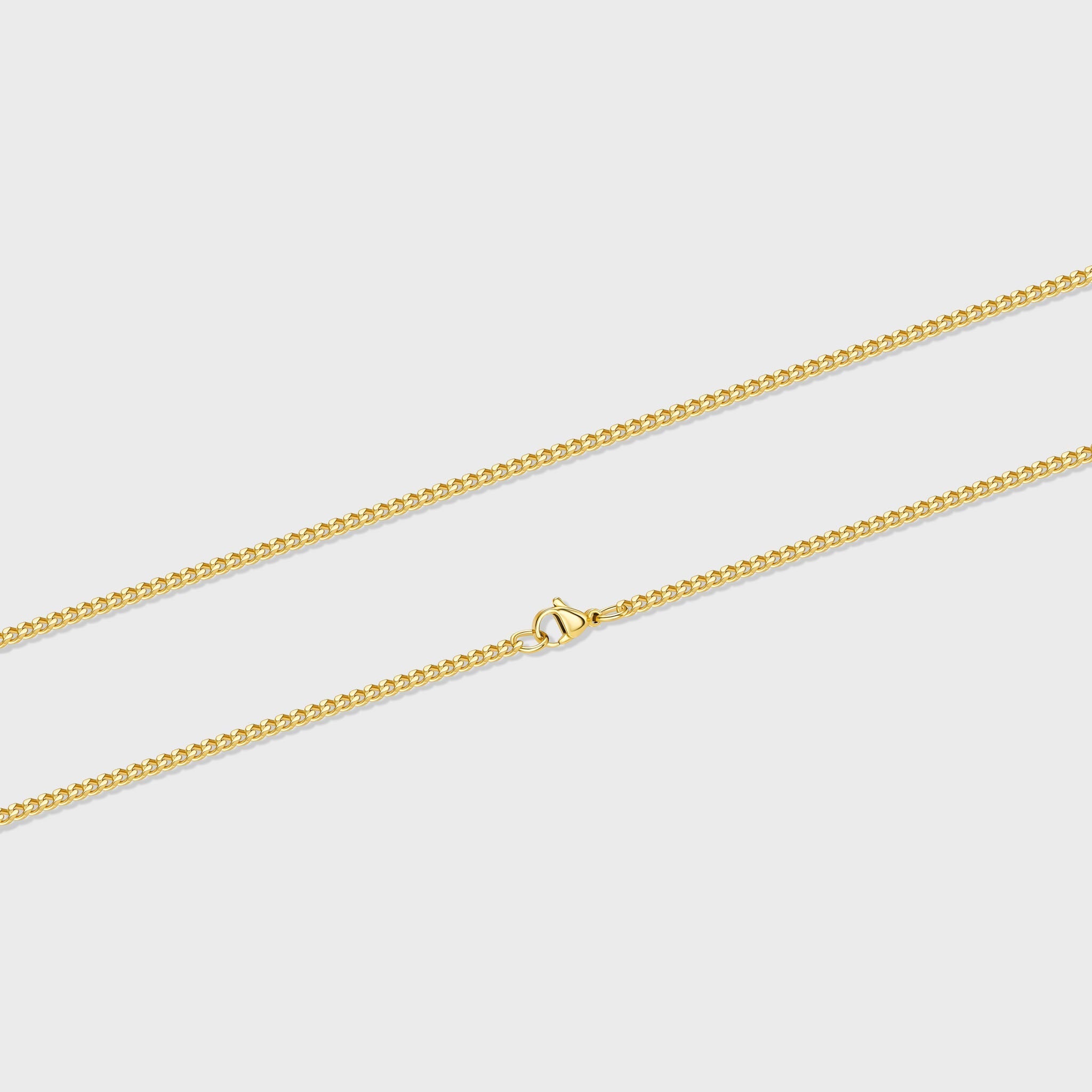 Women's Gold Micro Cuban Chain