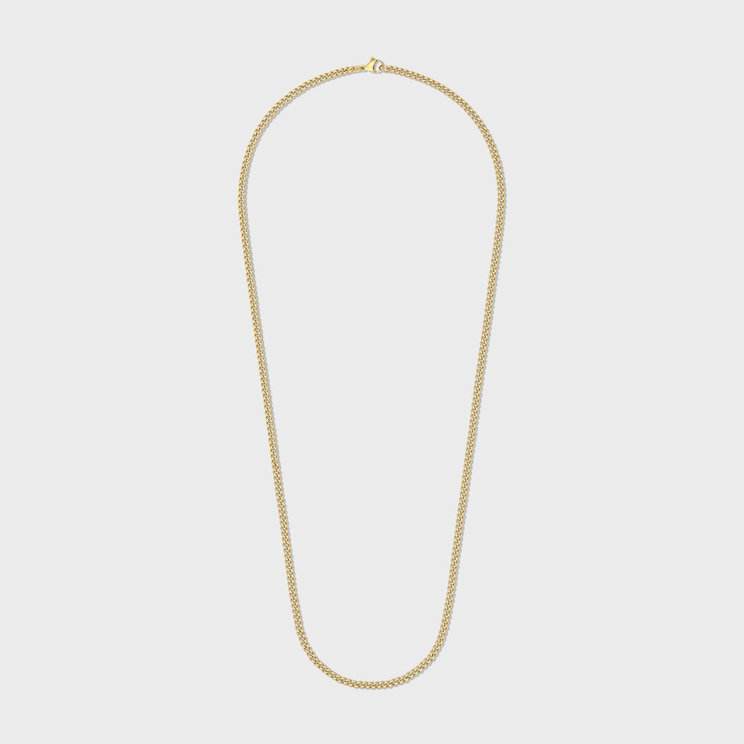 Women's Gold Micro Cuban Chain