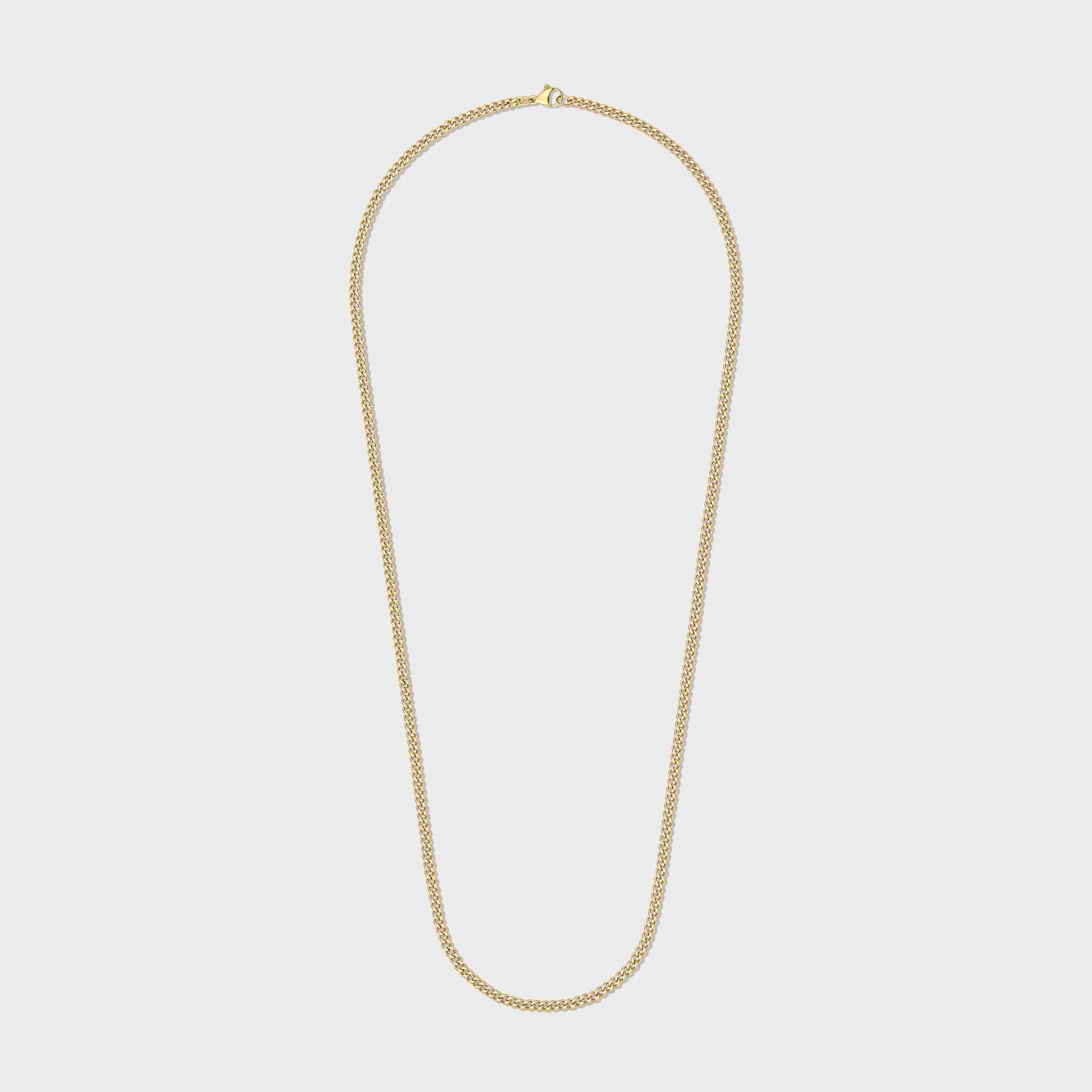 Women's Gold Micro Cuban Chain