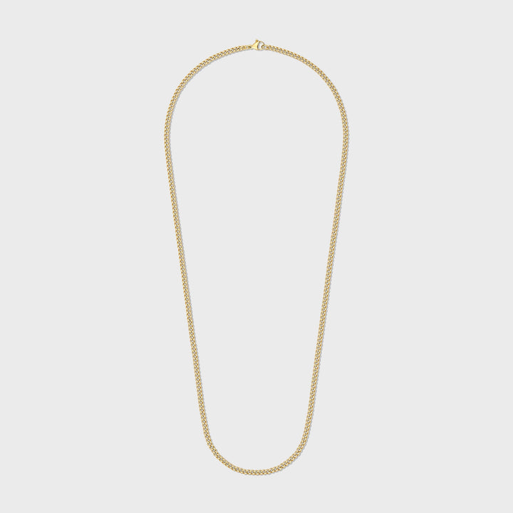 Women's Gold Micro Cuban Chain