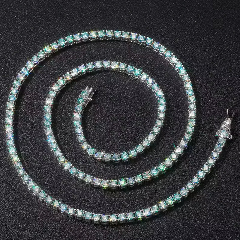 Corvanni Prism Tennis Chain (4mm / 5mm)