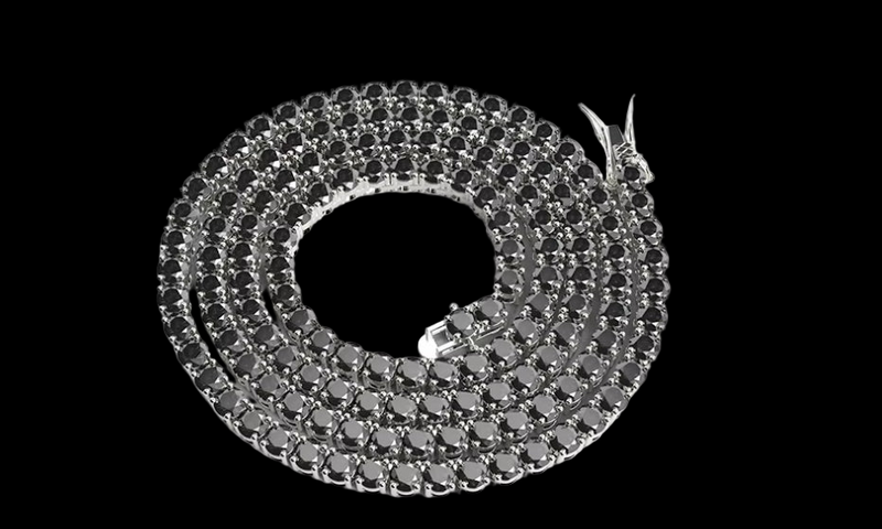 Corvanni Prism Tennis Chain (4mm / 5mm)