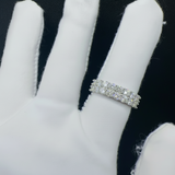 Corvanni Double Band Eternity Ring