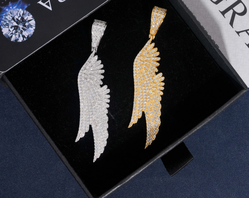 Corvanni Celestial Wing Pendant