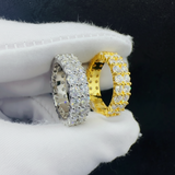 Corvanni Double Band Eternity Ring