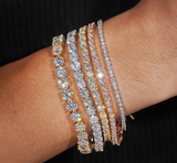 Corvanni Classic Tennis Bracelet (2mm / 3mm / 4mm / 5mm / 6.5mm)