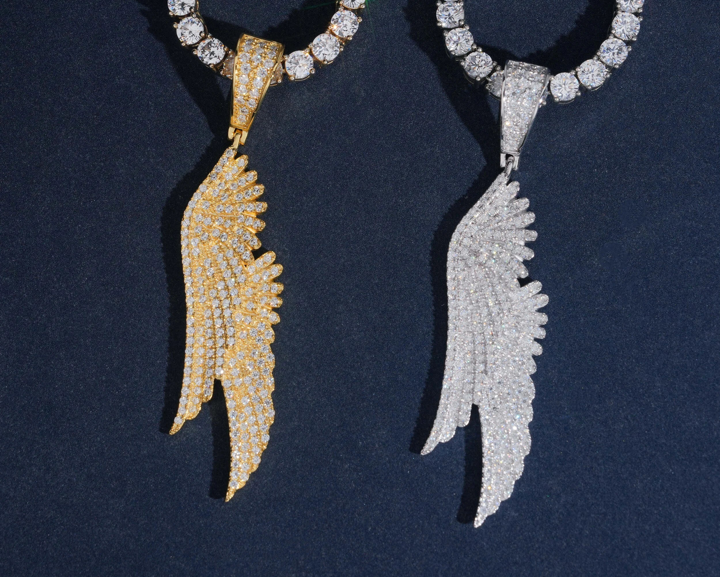 Corvanni Celestial Wing Pendant