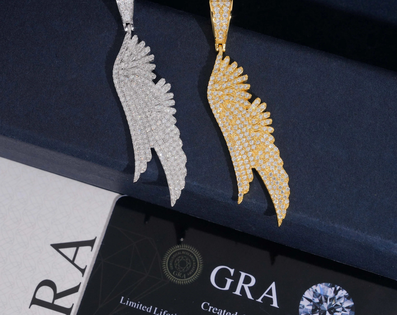 Corvanni Celestial Wing Pendant