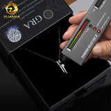Fashion Jewelry 925 Sterling Silver Women Necklace Iced Out Moissanite Diamond Initial Necklace Pass Diamond Tester