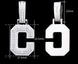 Corvanni Signature Initial Pendant