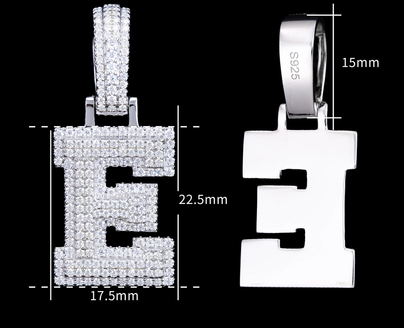 Corvanni Signature Initial Pendant