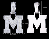 Corvanni Signature Initial Pendant