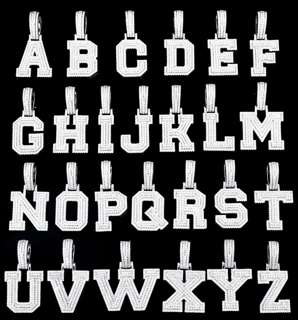 Corvanni Signature Initial Pendant