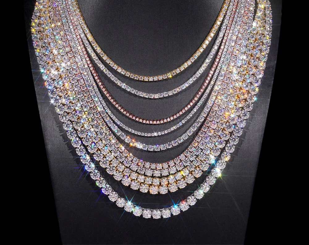 Corvanni Classic Tennis Chain (2mm / 3mm / 4mm / 5mm / 6.5mm)